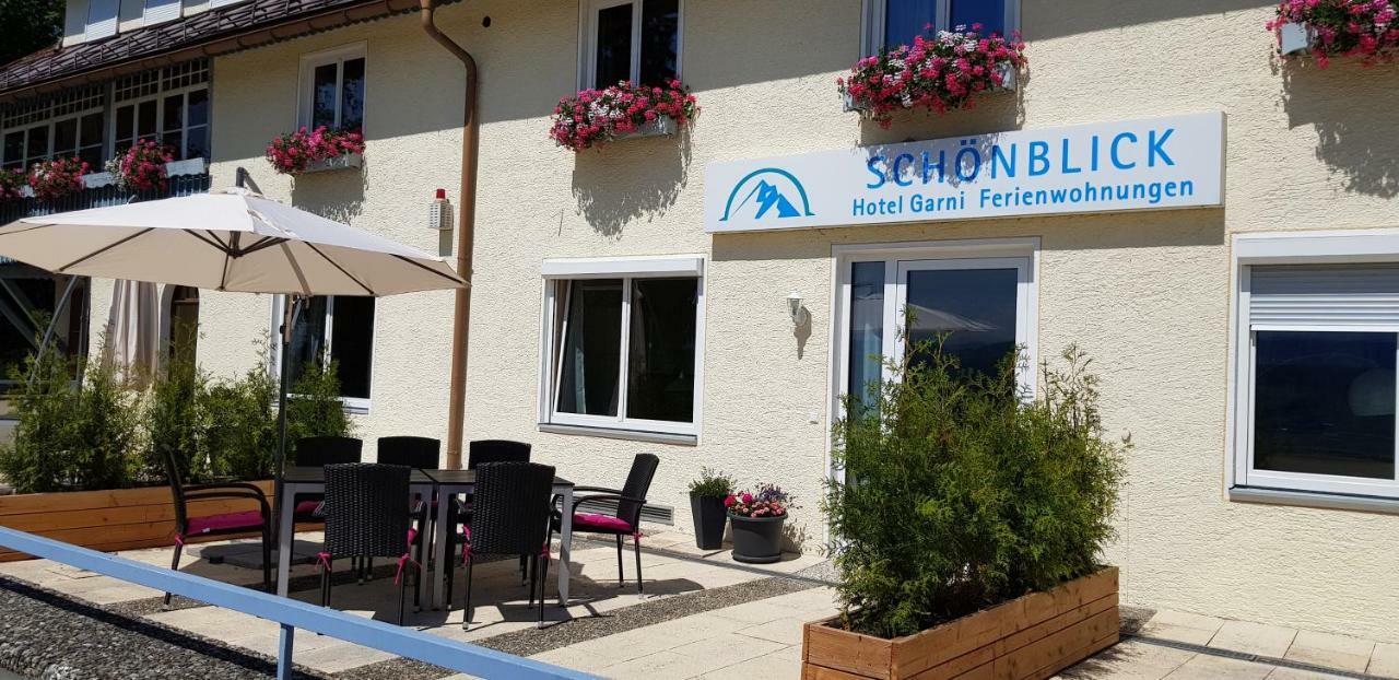 Schoenblick Hotel Garni Ferienwohnungen Lindenberg im Allgäu Exterior foto